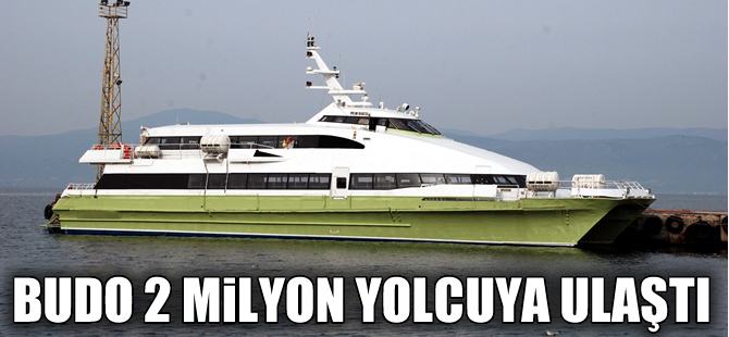 BUDO, 2 yılda 2 milyondan fazla yolcu taşıdı