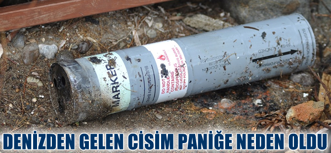 Bodrum'da denizden gelen cisim Emniyeti alarma geçirdi