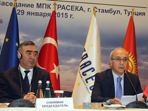 TRACECA Hükümetlerarası Komisyon Başkanlığı Türkiye'ye geçti