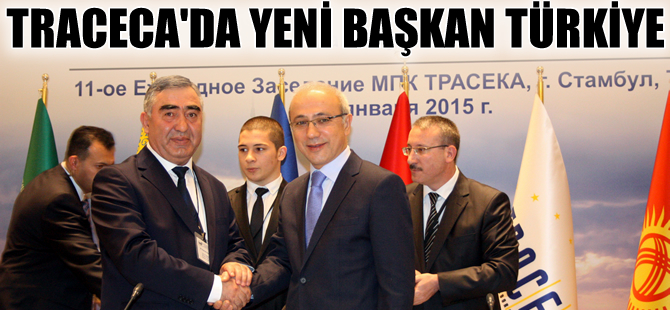 TRACECA Hükümetlerarası Komisyon Başkanlığı Türkiye'ye geçti