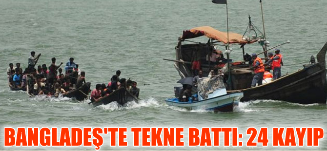 Bangladeş'te kaçak göçmen teknesi battı: 24 kayıp