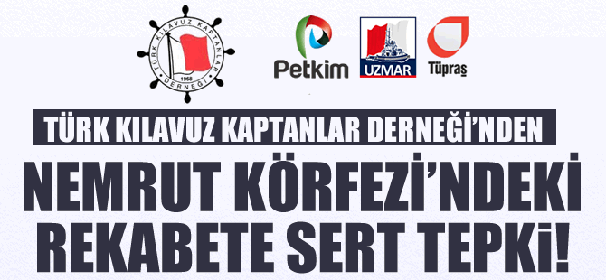 "Türkiye'de kılavuzluk hizmetleri rekabet tehdidi ile karşı karşıya"