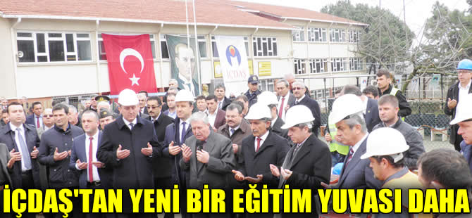 İÇDAŞ Biga Mesleki ve Teknik Anadolu Lisesi temeli atıldı