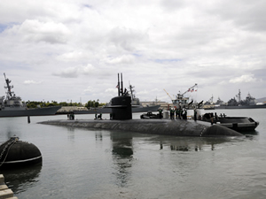 ABD nükleer denizaltısı USS Olympia, tatbikat için Güney Kore'de