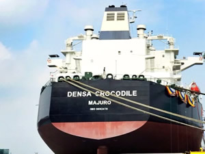 Densa Denizcilik'in yeni gemisi M/T DENSA CROCODILE denize indirildi