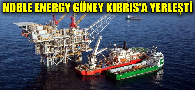 Noble Energy Güney Kıbrıs'ta çalışmaya devam edecek