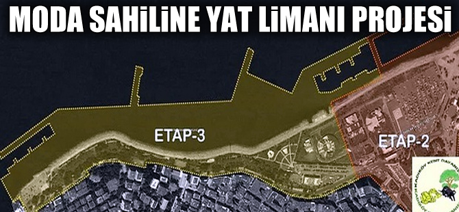 Kadıköy Moda sahiline yat limanı projesi