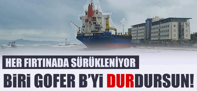 İzmir'de Gofer B gemisi dur durak bilmiyor! Video Haber