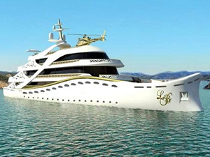 'La Belle' adlı süper yat  sadece kadınlara özel tasarlandı