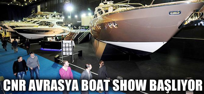 Avrasya Boat Show bugün kapılarını açıyor