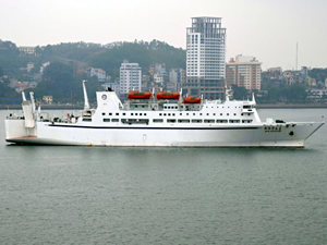 Çin’in ilk kruvaziyer gemisi sefere çıktı