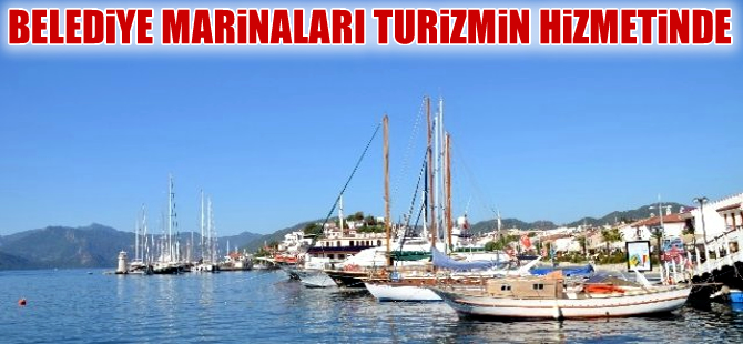 Marmaris’te belediye marinaları bin 478 tekneyi ağırladı