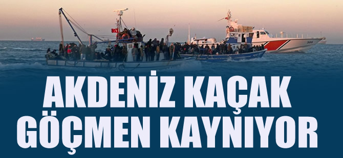 Akdeniz'de 24 saatte 941 kaçak göçmen kurtarıldı