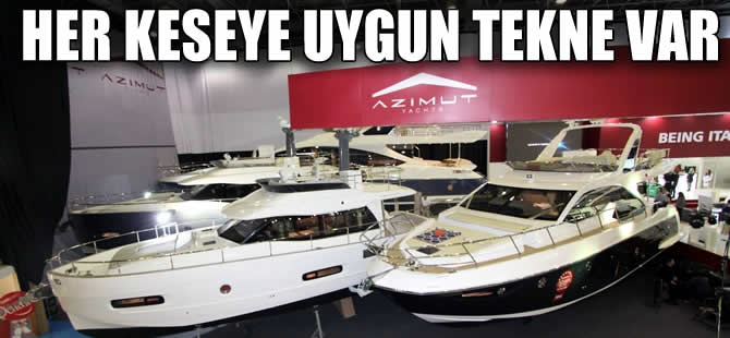 CNR Avrasya Boat Show’da, her keseye uygun tekne