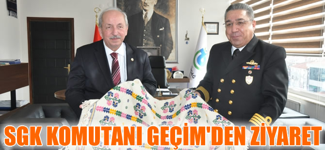 Komutan Geçim'den, Başkan Albayrak'a nezaket ziyareti