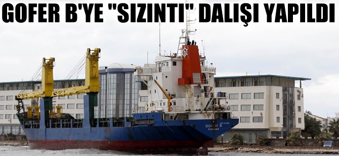 Dalgıçlar Gofer B gemisine 'Sızıntı' dalışı yaptı