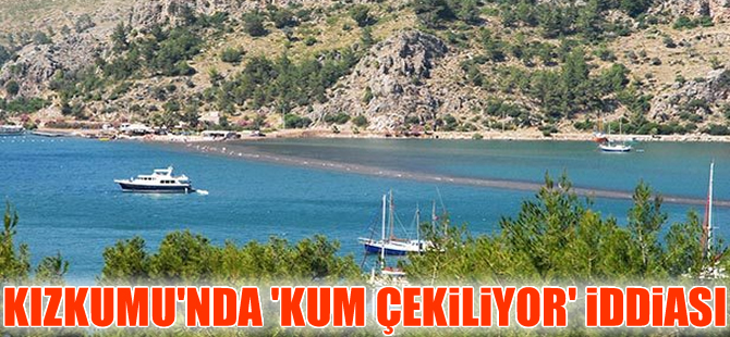 Kızkumu'ndaki kum oranı gittikçe azalıyor