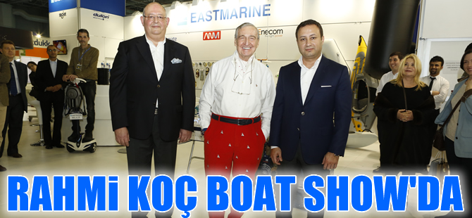 RMK Yatçılık ve East Marine Rahmi Koç'u ağırladı