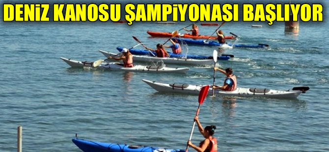 1.Uluslararası Uzun Mesafe Açık Durgunsu Maraton Kano Yarışları Antalya'da yapılacak