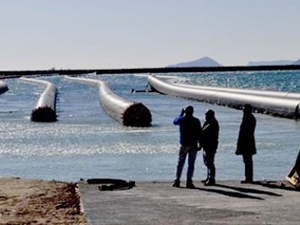 KKTC'ye içme suyu sağlayacak terminal projesinde, elektrik üretimine başlandı