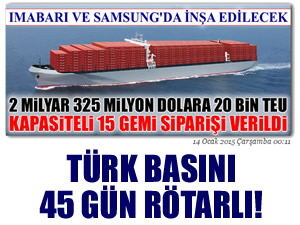 Türk basınının, denizcilik sektörüne olan ilgisi gözlerimizi yaşarttı