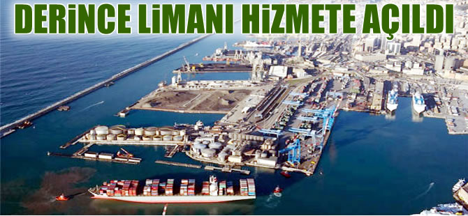 Dün hizmete kapatılan Derince Limanı yeniden hizmete açıldı