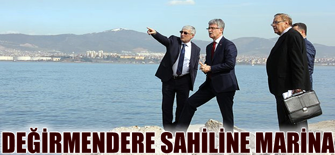 Değirmendere sahiline yeni marina yapılacak