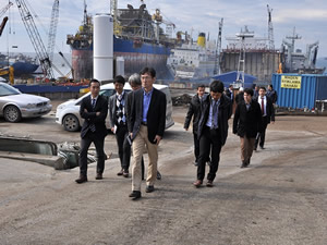 Japonlar Aliağa Gemi Geri Dönüşüm tesislerini inceledi