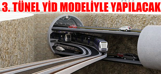 Büyük İstanbul Tüneli YİD modeliyle yapılacak