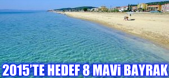 Ayvalık'ın hedefi 2015 yılında 8 mavi bayrak