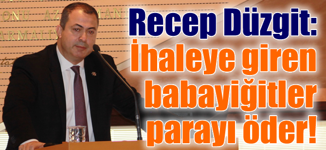 Recep Düzgit: Kılavuzluk ve römorkör hizmetleri, bir şirketin tekeline dönüştü