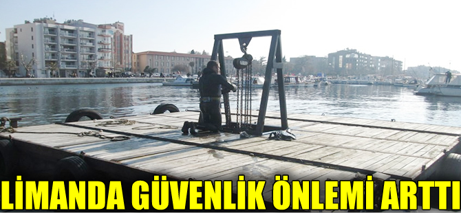 Çanakkale Yat Limanı'nda güvenlik önlemleri artırıldı