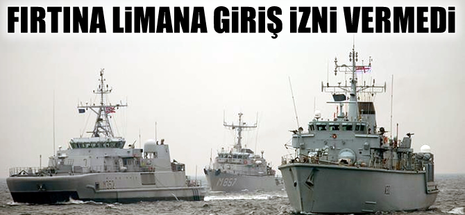 NATO tatbikatına katılacak gemiler Varna Limanı'na giremedi