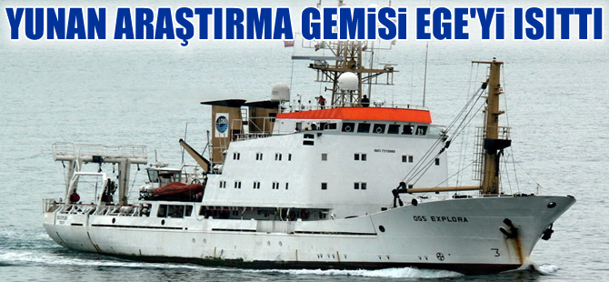 Yunanistan ile Türkiye arasında yeni bir gemi krizi