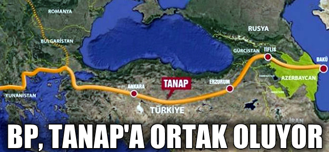 BP TANAP projesine ortak oluyor