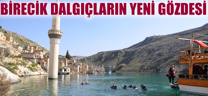 Halfeti dalgıçların yeni gözdesi oldu