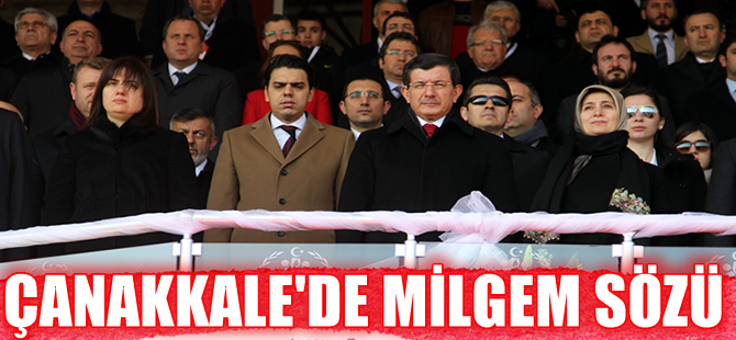 Ahmet Davutoğlu: TSK'nın her gemisi Türk yapımı olacak