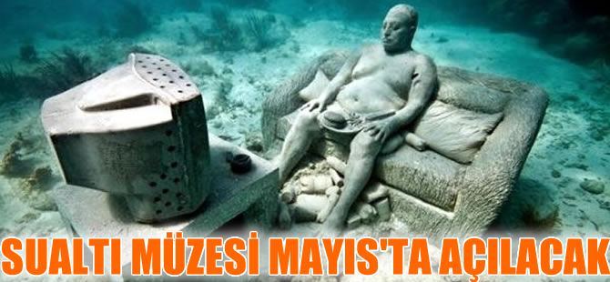 Antalya Sualtı Müzesi'nde sergilenecek heykellerin yapımı sürüyor