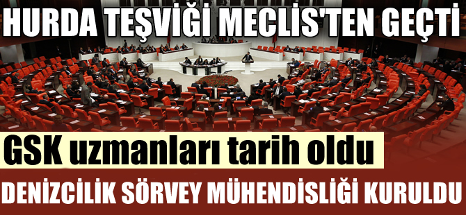 Gemi Sürvey Kurulu Uzmanlığı tarih oldu, 'Denizcilik Sörvey Mühendisliği' kadrosu tahsis edildi