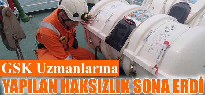 GSK Uzmanlarına yapılan haksızlık nihayet sona erdi