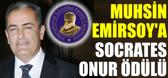 Kaptan Muhsin Emirsoy'a "Socrates Onur Ödülü"