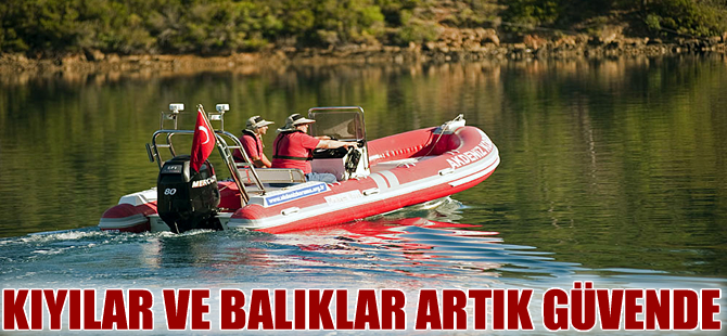 Akdeniz kıyıları ve balıklar artık daha güvenli