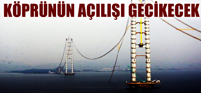 İzmit Körfez Geçiş Köprüsü'nde parçalar yurt dışında yeniden yapılacak