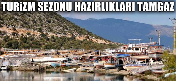 Demre’de yatçıların turizm sezonu hazırlıkları başladı