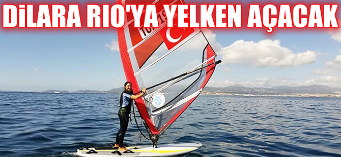 Milli sörfçü Dilara, olimpiyatlara yelken açacak