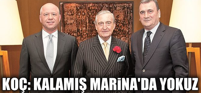 Koç Holding çok net; Kalamış Marina'da artık yokuz