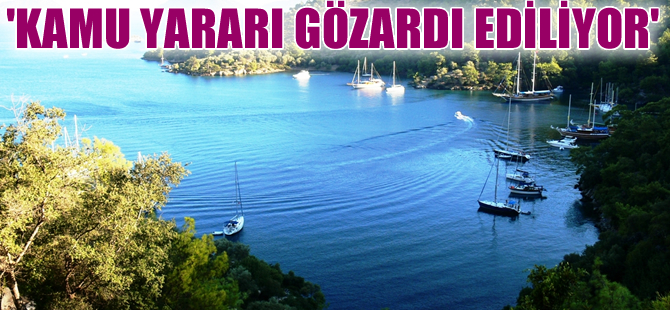 Göcek'te çevrecilerin 'Koy'lar için umutlu bekleyisi sürüyor