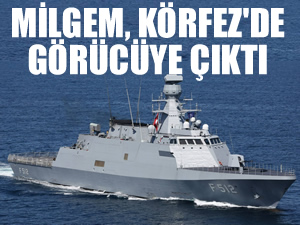 Türkiye’nin gururu TCG Büyükada’dan Körfez çıkarması!