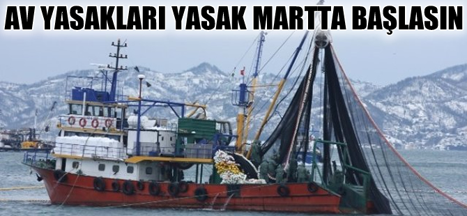 'Av yasağı Ege ve Akdeniz'de  Mart ayına çekilsin' önerisi