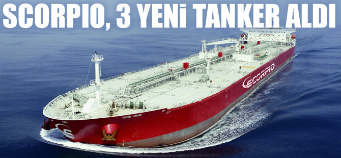 Scorpio Tankers 3 yeni tankeri teslim aldı, 13 yeni tanker siparişi daha verdi